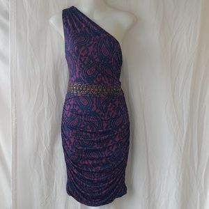 Kouture by Kimora one shoulder dress sz L